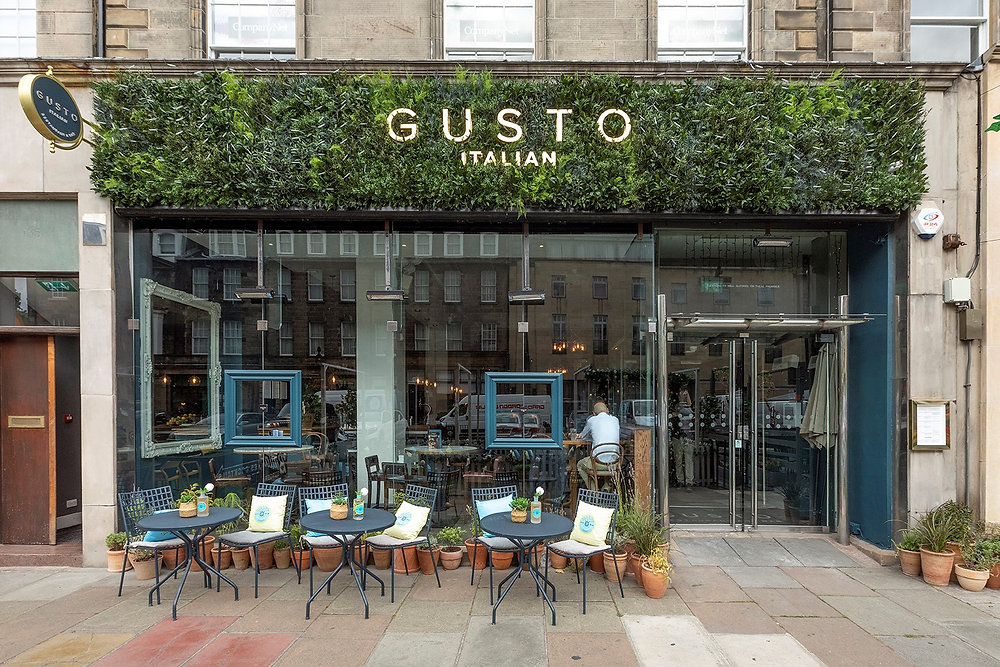 Gusto Italian Edinburgh Reopens After £250K Makeover