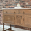 Thumbnail: Vintage oak dresser sideboard with quartz top