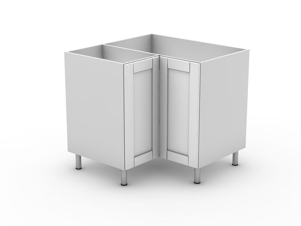 BASE CORNER CABINET - BIFOLD DOORS (BC900)