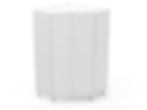 2 ANGLED DOORS - SOLID BASE (CP900-2)