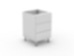 3 EQUAL DRAWER (B3003EMB)
