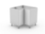 BASE CORNER CABINET - BIFOLD DOORS (BC900)