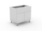 - 1 SINK DRAWER + 2 DOORS (B900S-21MB)