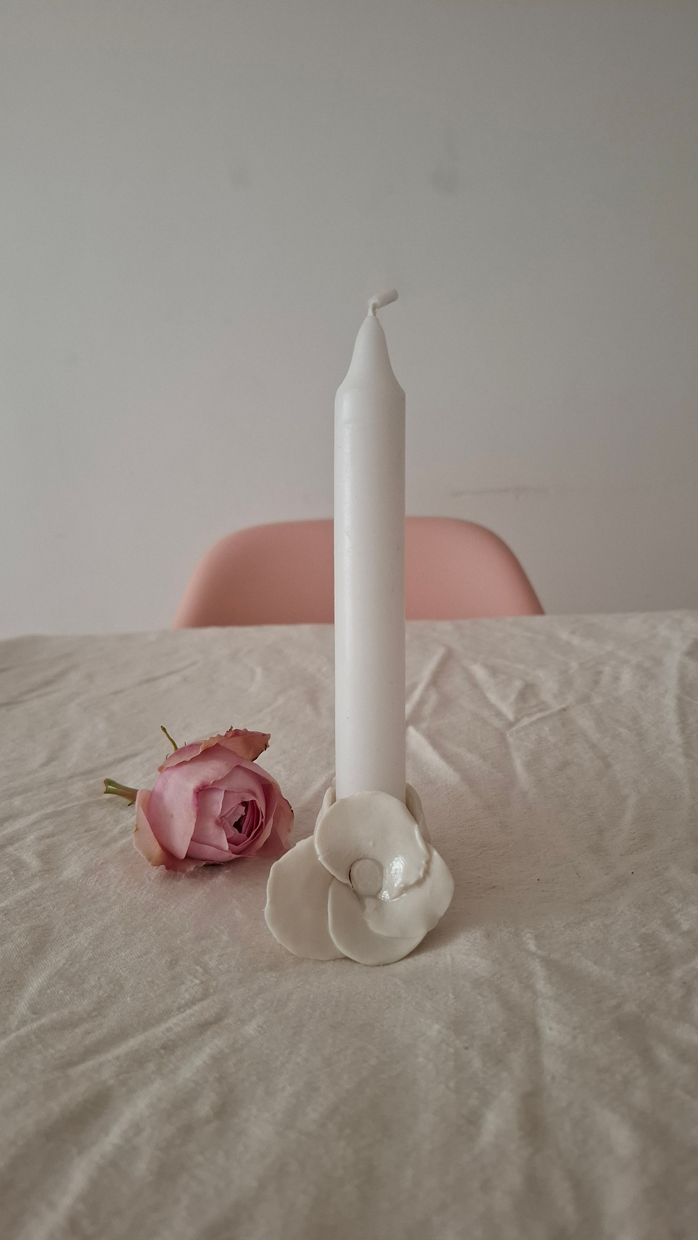bougeoir porcelaine
