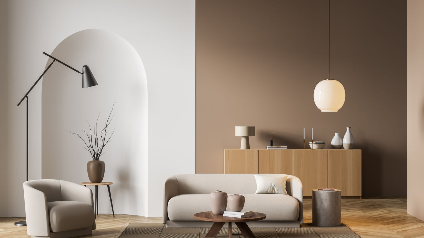 sala de estar minimalista