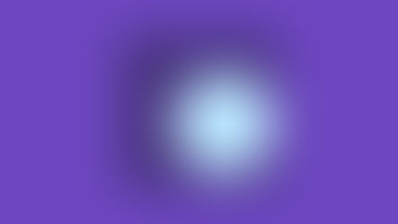 Abstract illustration of a light blue circle positioned off-center inside a dark square on a purple background, representing a situation that doesn’t quite fit its context.