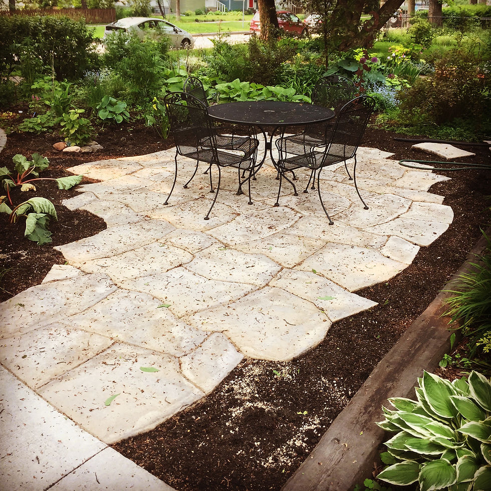 BRICK & STONE PATIOS