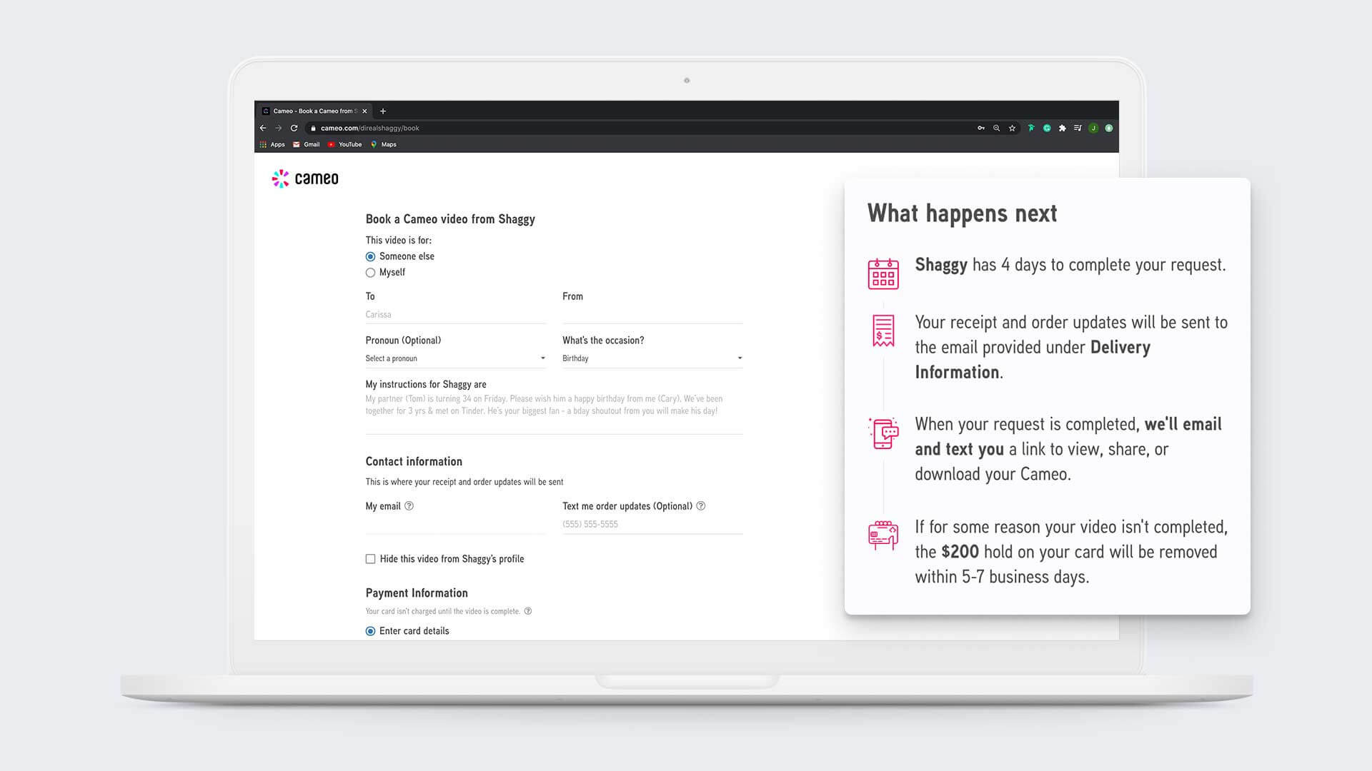 How To Get A Celebrity To Wish Your Friend A Happy Birthday Vidday You deserve all the wonderful beauties in life, my dear, and i'm hoping that today, on your special day, you get just having you around is like a ray of sunshine, constantly brightening my days.