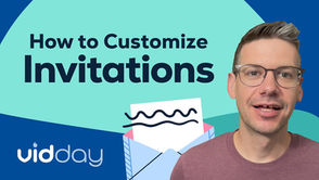 How to Personalize Your VidDay Invitation & Boost Participation