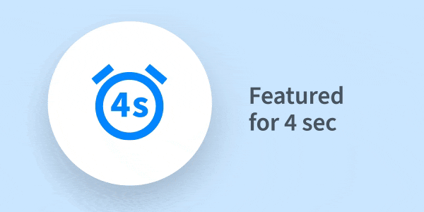 Increase the time of a photo in your VidDay