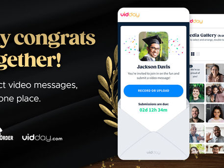 VidDay and MarchingOrder Collaborate to Make One-of-a-Kind Graduation Tributes