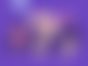 Abstract illustration of overlapping question marks in soft pastel colors resting on rounded shapes, representing uncertainty about who should organize a group video gift.