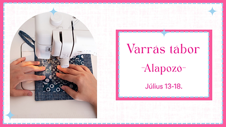 Varrás tábor - alapozó