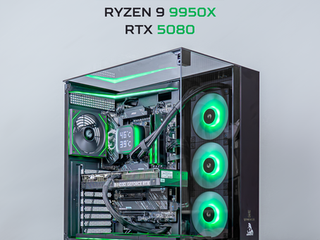 9950X + RTX 5080 + 64GB (32GBx2) DDR5 6000MHz