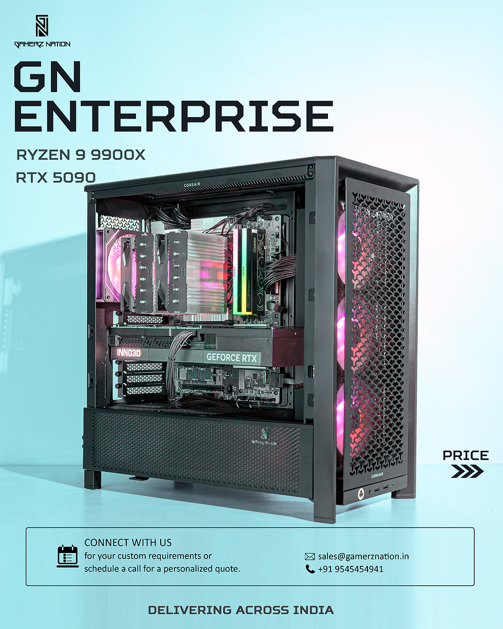 9900X + RTX 5090 + 96GB (48GB×2) 6000MHz CL28 DDR5