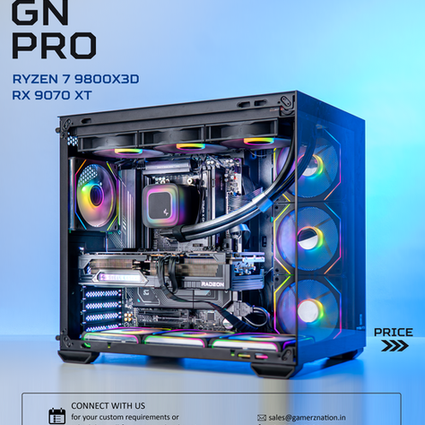 9800X3D + 16GB DDR5 6000MHz CL36 + Radeon RX 9070 XT