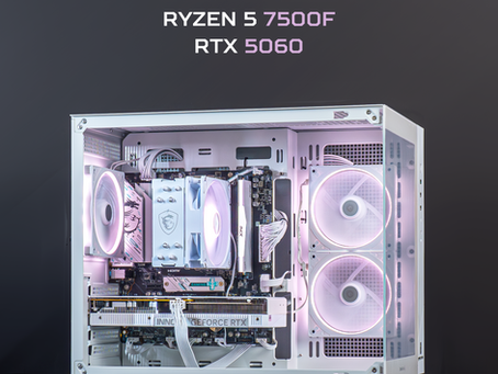 7500F + 16GB (1×16GB) 6000MHz DDR5 + RTX 5060