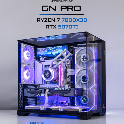 7800X3D + RTX 5070Ti + 32GB (16×2) 6000MHz DDR5