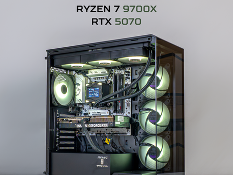 9700X + 64GB (32×2) 5200MHz DDR5 + RTX 5070