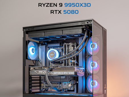 9950X3D + 64GB (32GB x 2) DDR5 6000MHz + RTX 5080