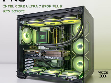 270K Plus + RTX 5070Ti + 32GB DDR5 6000MHz CL36
