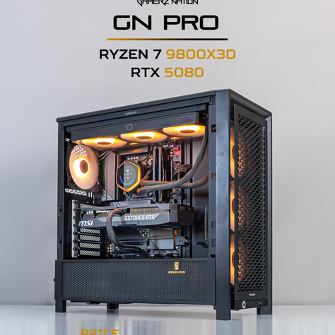 9800X3D + RTX 5080 + 32GB (16×2) 6000MHz CL30 DDR5