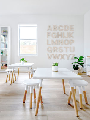 Miami daycare redesign by commercial designers Studio 790 of Miami.
