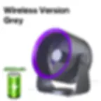 Thumbnail: Portable Electric Fan Air Cooler Wireless Circulator Fan