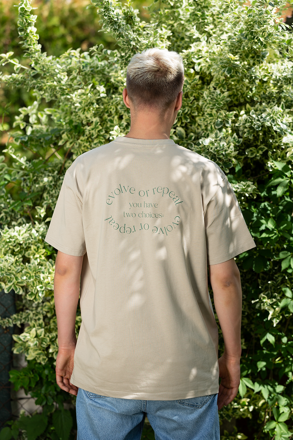 Miniatura: OVERSIZE T-SHIRT EVOLVE SAND