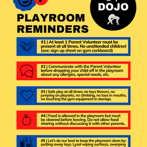 Playroom Reminders