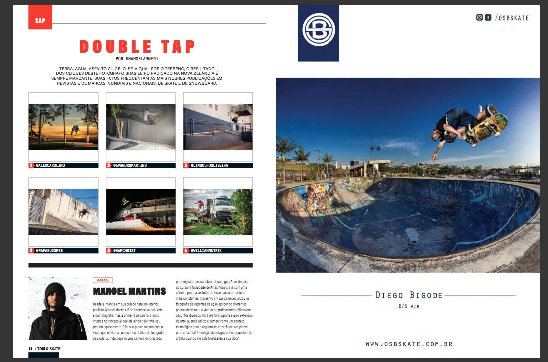 Interview Tribo SkateMag Brazil #255