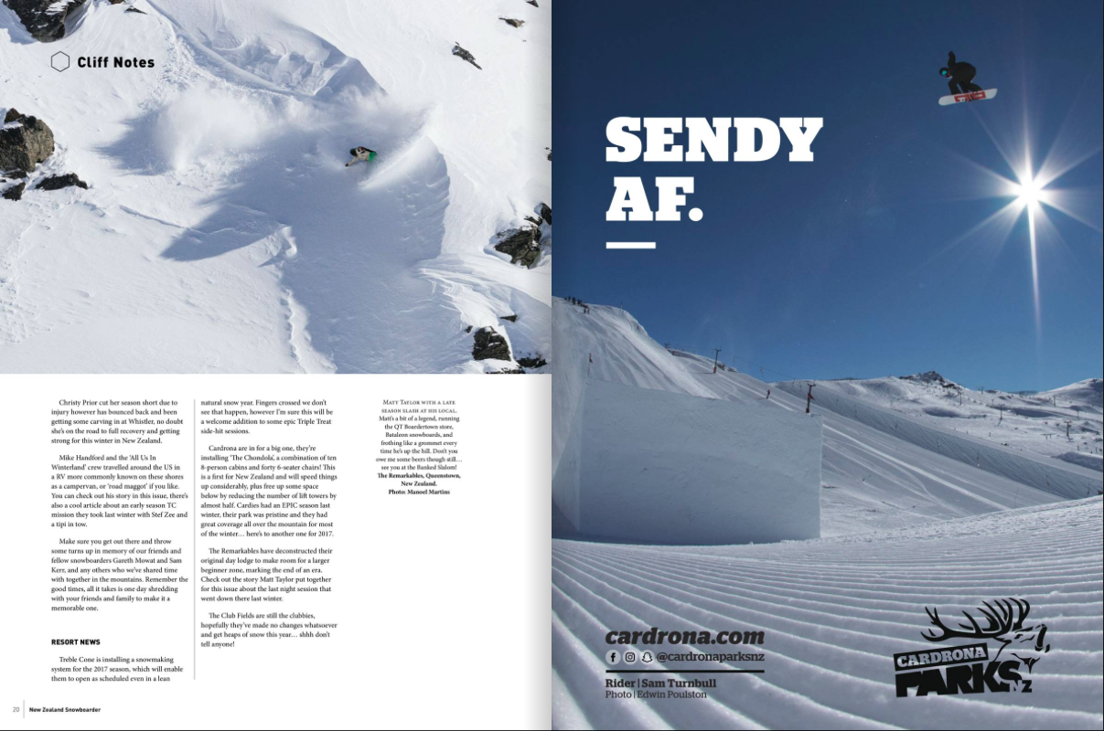 New Zealand Snowboarder issue #63