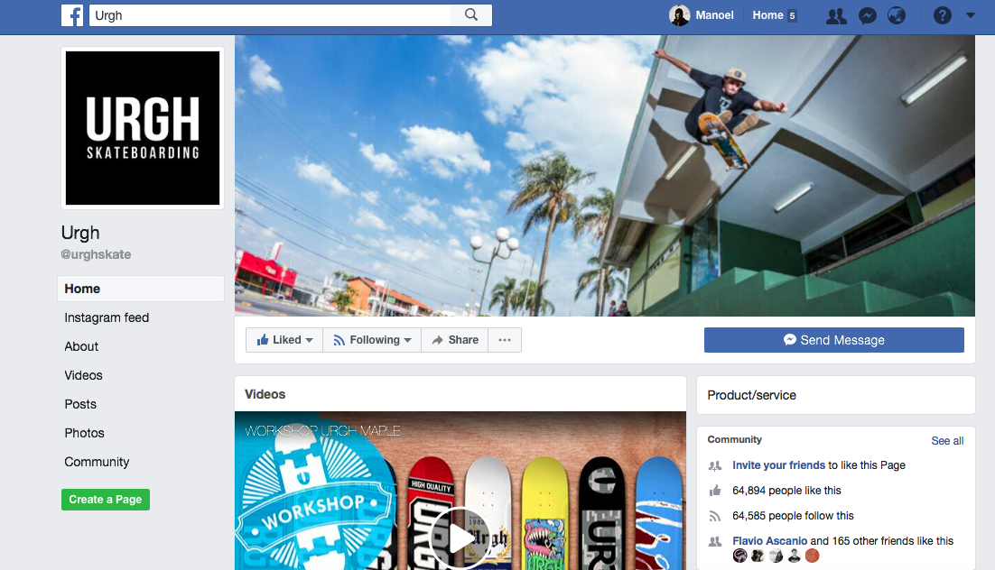 UGH Skateboardbrand