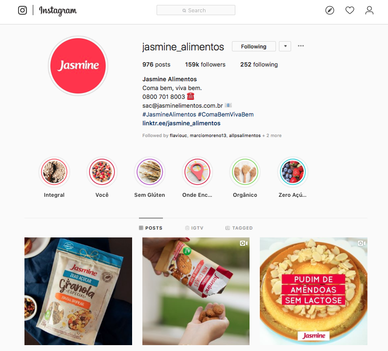 Jasmine foods