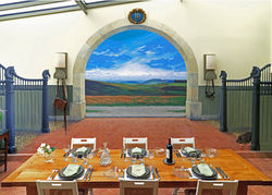 Kitchen Mural France