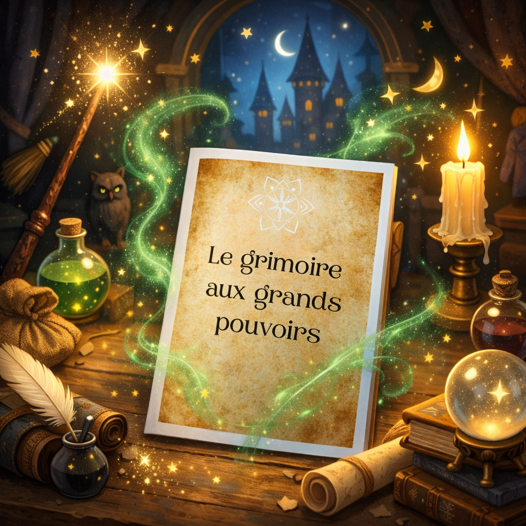 Ebook Le grimoire au grands pouvoir - Tome 1