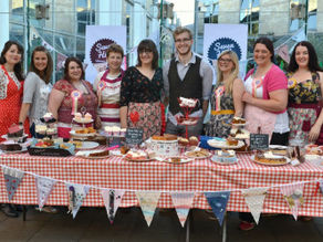 We made over £1,000 from cake!