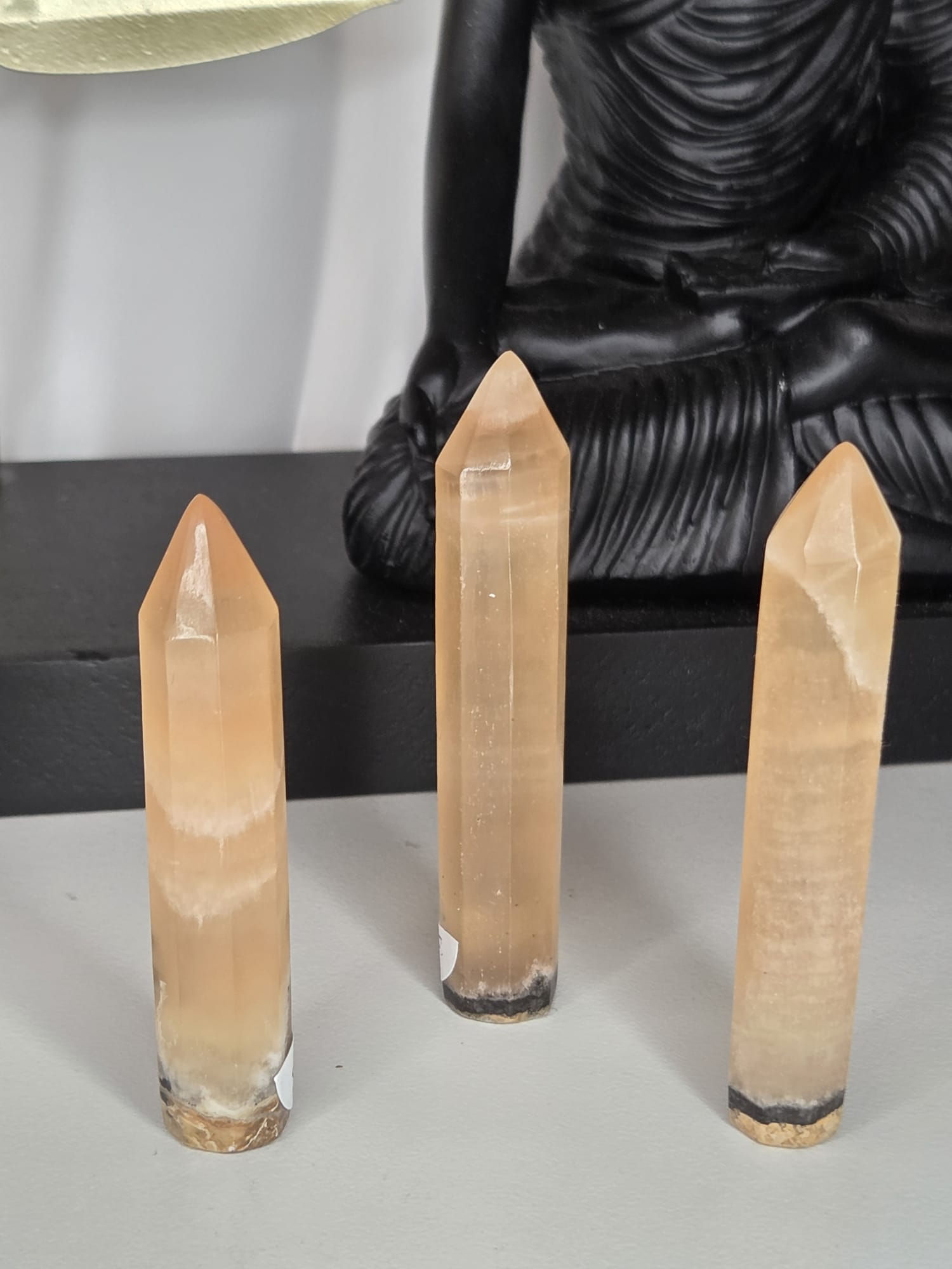 Pointe  calcite miel