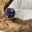 Thumbnail: Handmade Amethyst druse ring