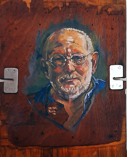 3 2016 MiMi Rink (Friend Portret Studdy) Oil on Wood 65 cm x 47 cm copy.jpg