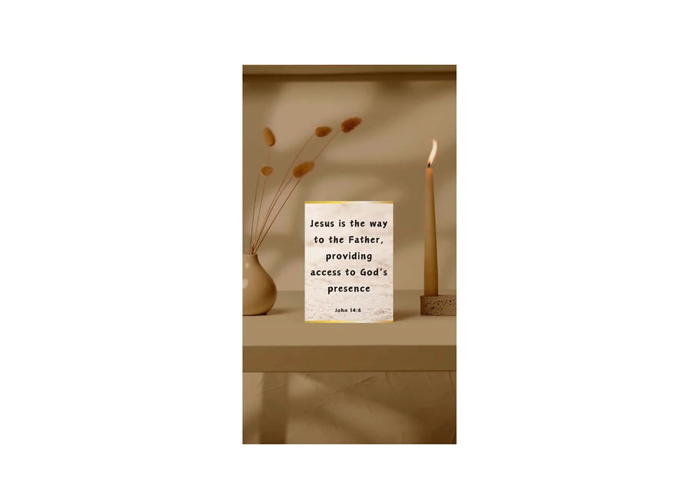 Thumbnail: Jesus Is - Faith Declaration Cards
