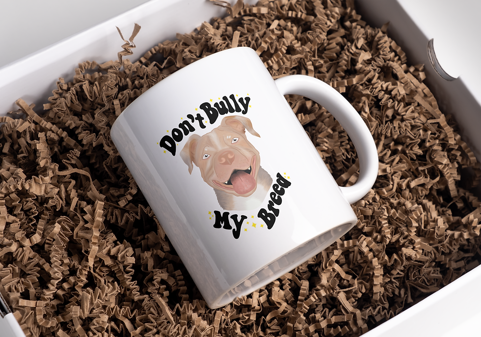 Don't Bully My Breed Mug Black