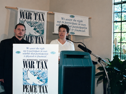 Give peace a budget: 40 years of international peace tax campaigning