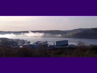 Part of me still frightened and frozen inside – after standing outside Faslane nuclear weapons base