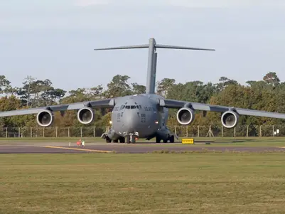 plane at Lakenheath