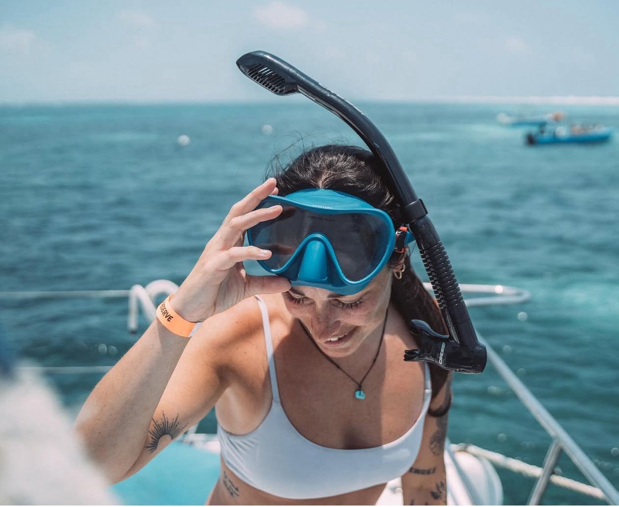Belize marine life snorkeling expedition