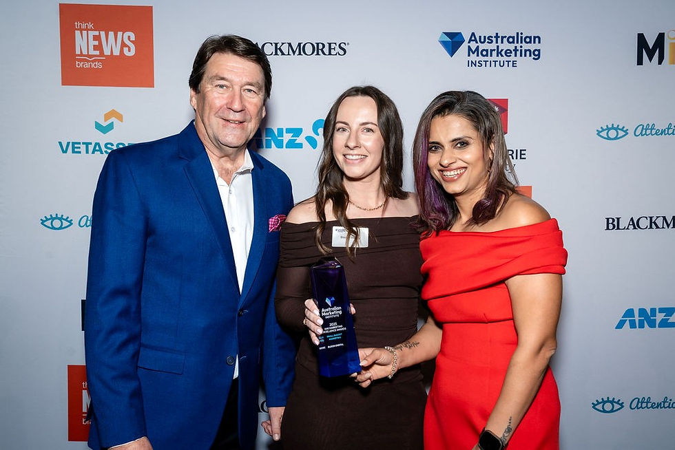 Perth-based creative and diBloom Digital wins Small Budget Marketing at Australian Marketing Institute (AMI) Awards for Marketing Excellence