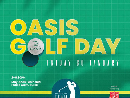 Oasis Golf Day Registrations Now Open