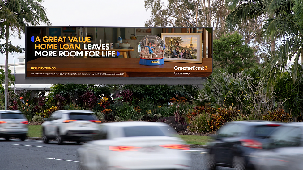 Greater Bank launches ‘Do Big Things’ second OOH example