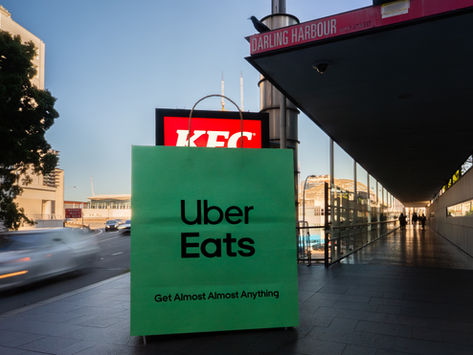 Uber Eats Bags up Other Brands' Ads to Show They get Almost Almost Anything